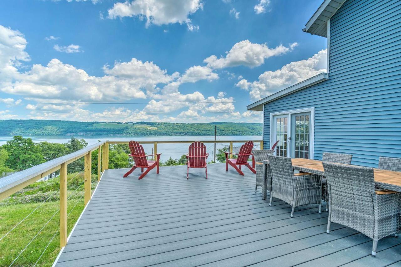 Watkins Glen Lakeview Cottage With Waterfall! Екстер'єр фото